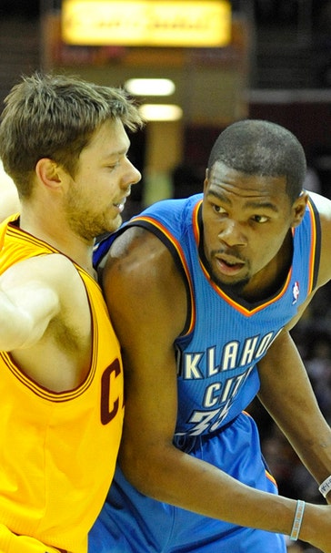 Durant's 35 points leads Thunder over Cavs